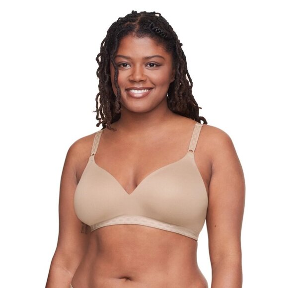 NWT WARNERS SZ 34D Blissful Super Soft Wireless Lightly Lined Comfort Bra - Picture 1 of 6